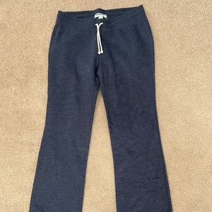Fleece sweat pants dark grey